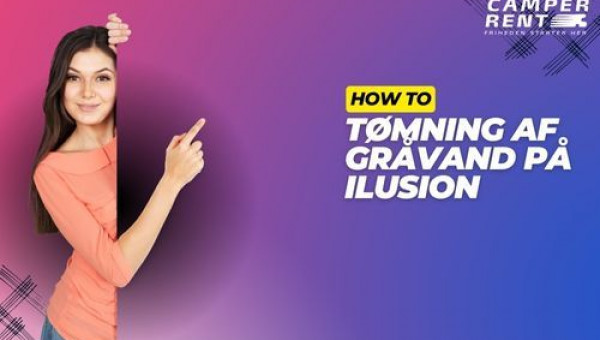 Tømning af gråvand på Ilusion